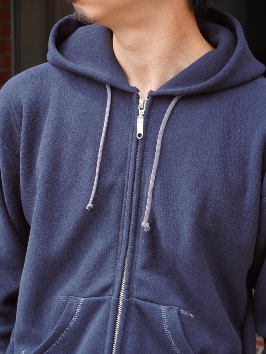 HOODED FULL ZIP TOP[DARK NAVY] | 1LDK (ワンエルディーケー) 公式サイト