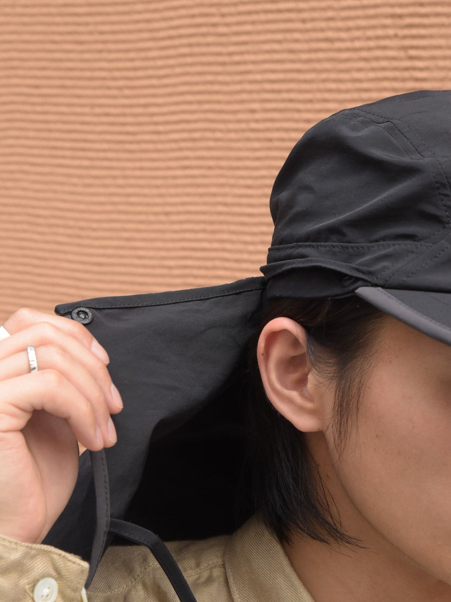 Sunshade Cap[BLACK] | 1LDK (ワンエルディーケー) 公式サイト