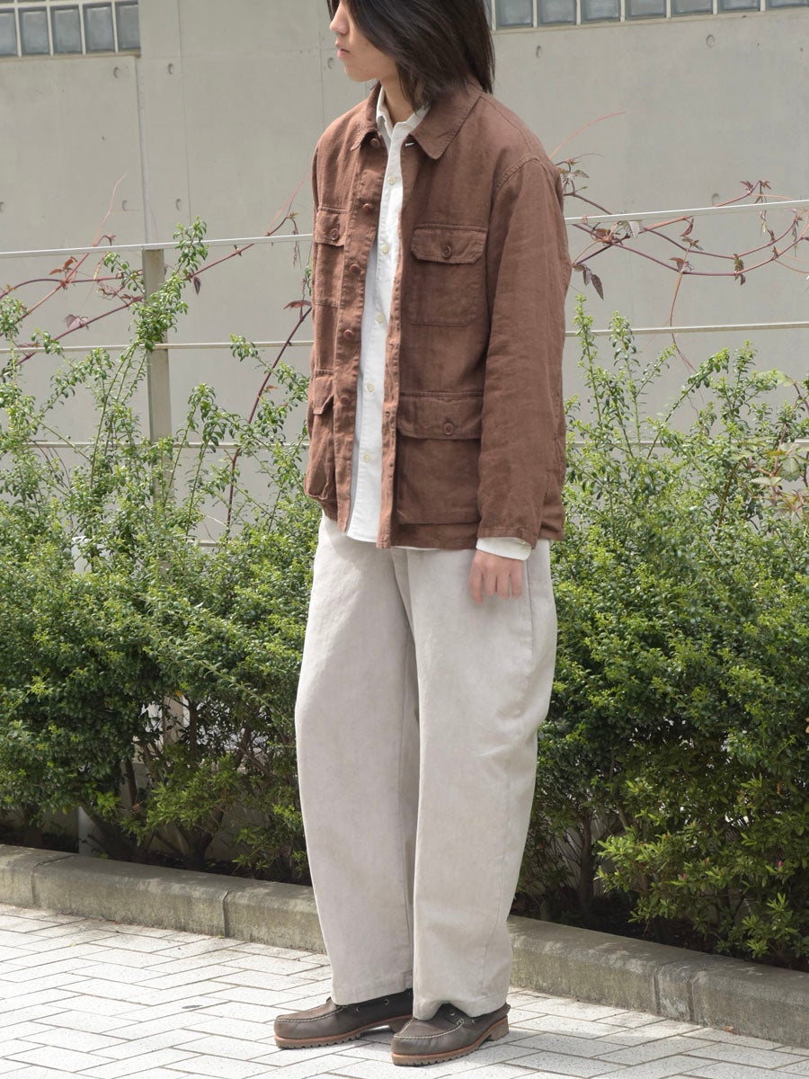 Safari Shirt Jacket[BROWN] | 1LDK (ワンエルディーケー) 公式サイト