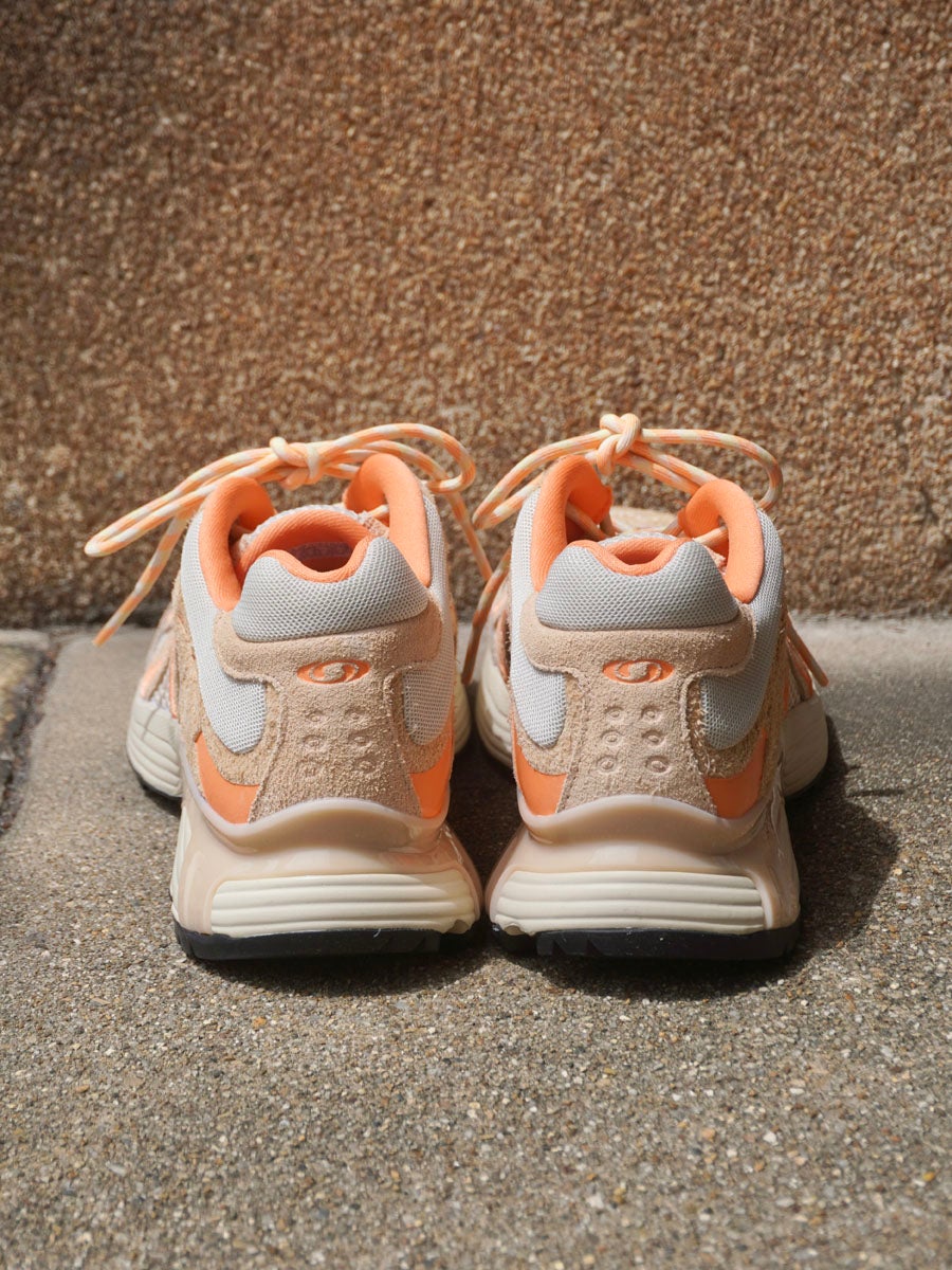 XT-WHISPER EMBROIDERY[Aspargus Green / Almond Cream / Nectarine