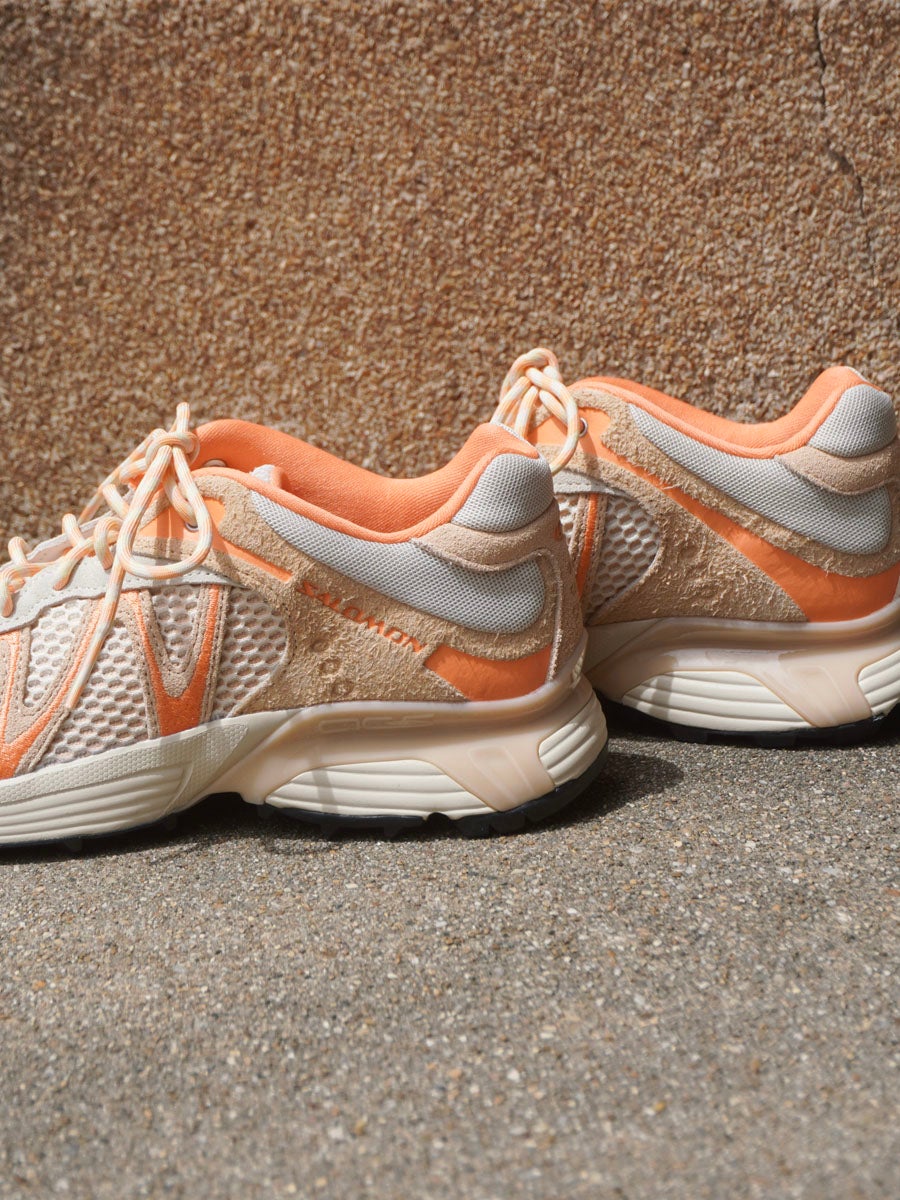 XT-WHISPER EMBROIDERY[Aspargus Green / Almond Cream / Nectarine
