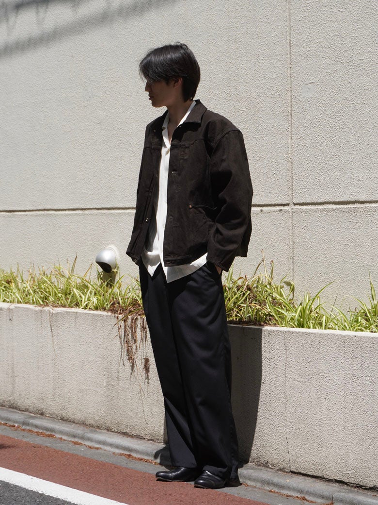 PLEATS JACKET[KAKISHIBU] | 1LDK (ワンエルディーケー) 公式サイト