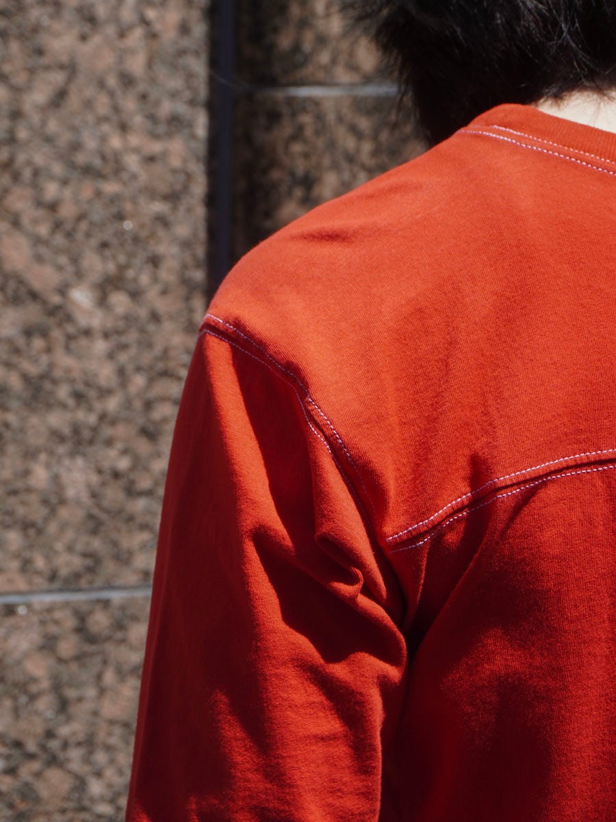COTTON VARSITY T-SHIRT[RED] | 1LDK (ワンエルディーケー) 公式サイト