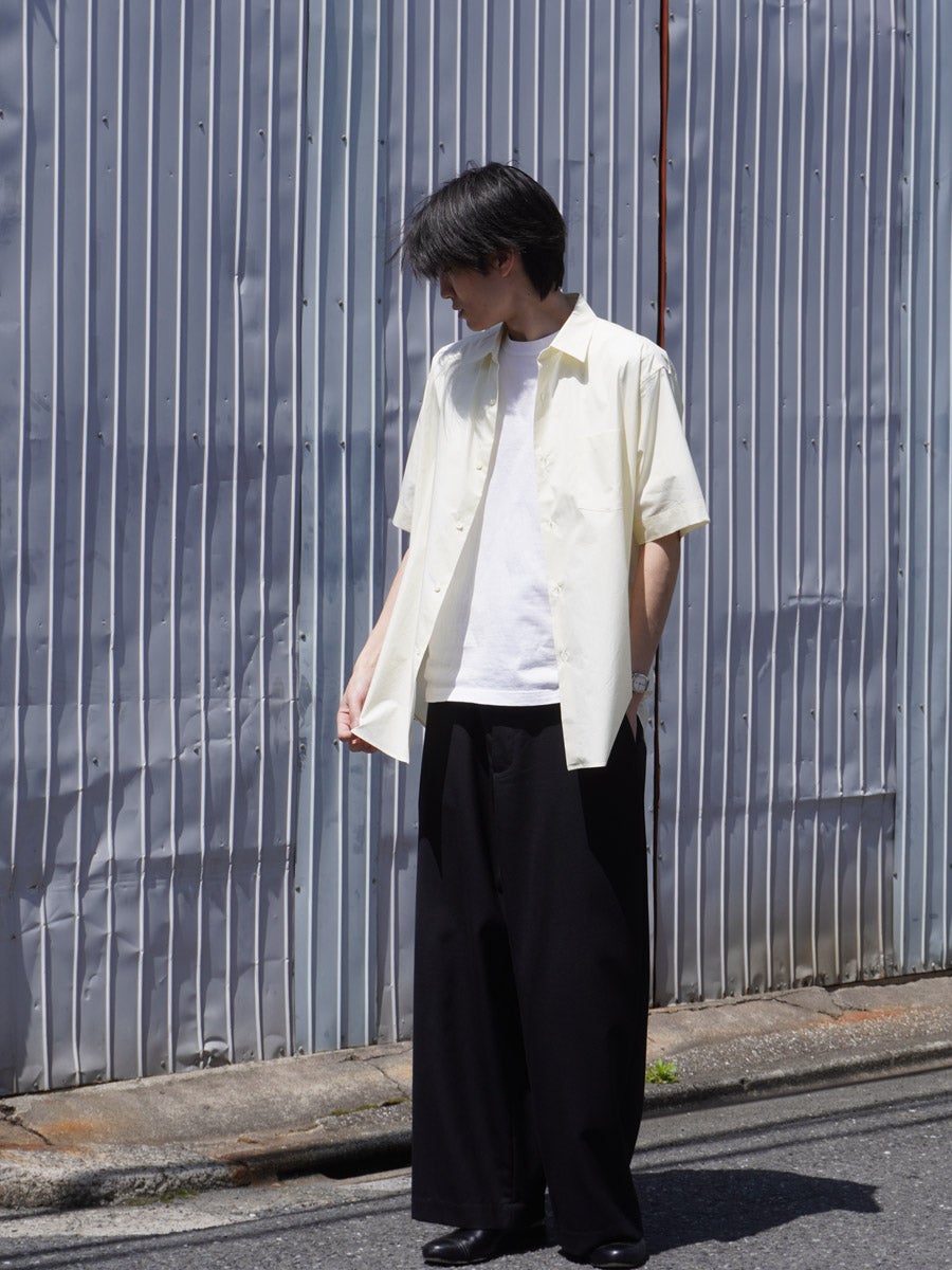 SUVIN COTTON OVERSIZED SS SHIRT[YELLOW] | 1LDK (ワンエルディーケー