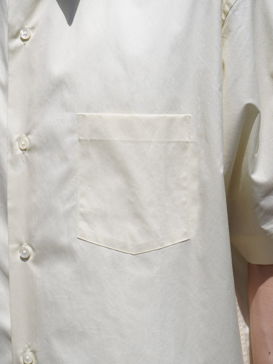 SUVIN COTTON OVERSIZED SS SHIRT[YELLOW] | 1LDK (ワンエルディーケー