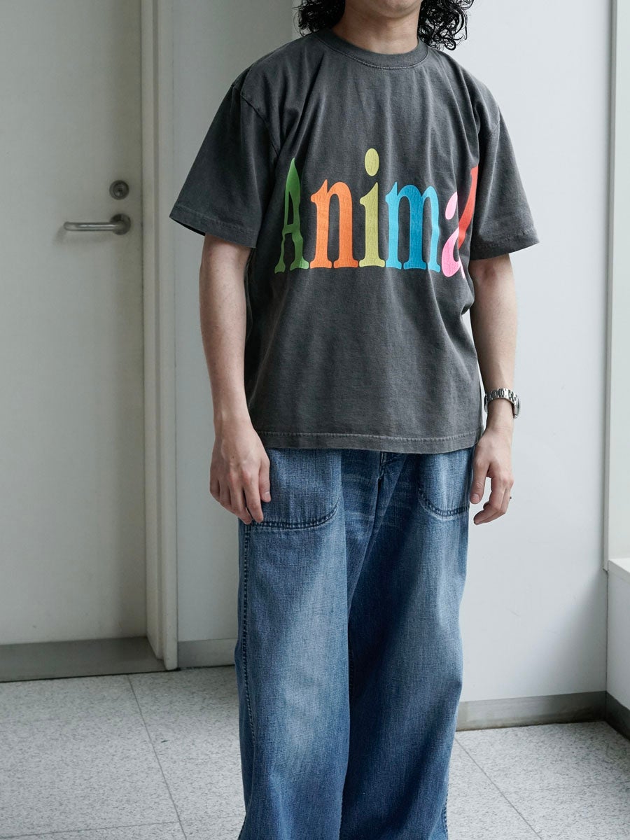 【未使用】ロンハーマン Animal LetterTシャツ Animals Letter” T-Shirt[BLACK] | 1LDK (ワンエルディーケー) 公式サイト