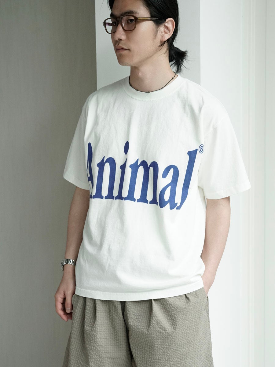 【未使用】ロンハーマン Animal LetterTシャツ Animals Letter” T-Shirt[BLACK] | 1LDK (ワンエルディーケー) 公式サイト