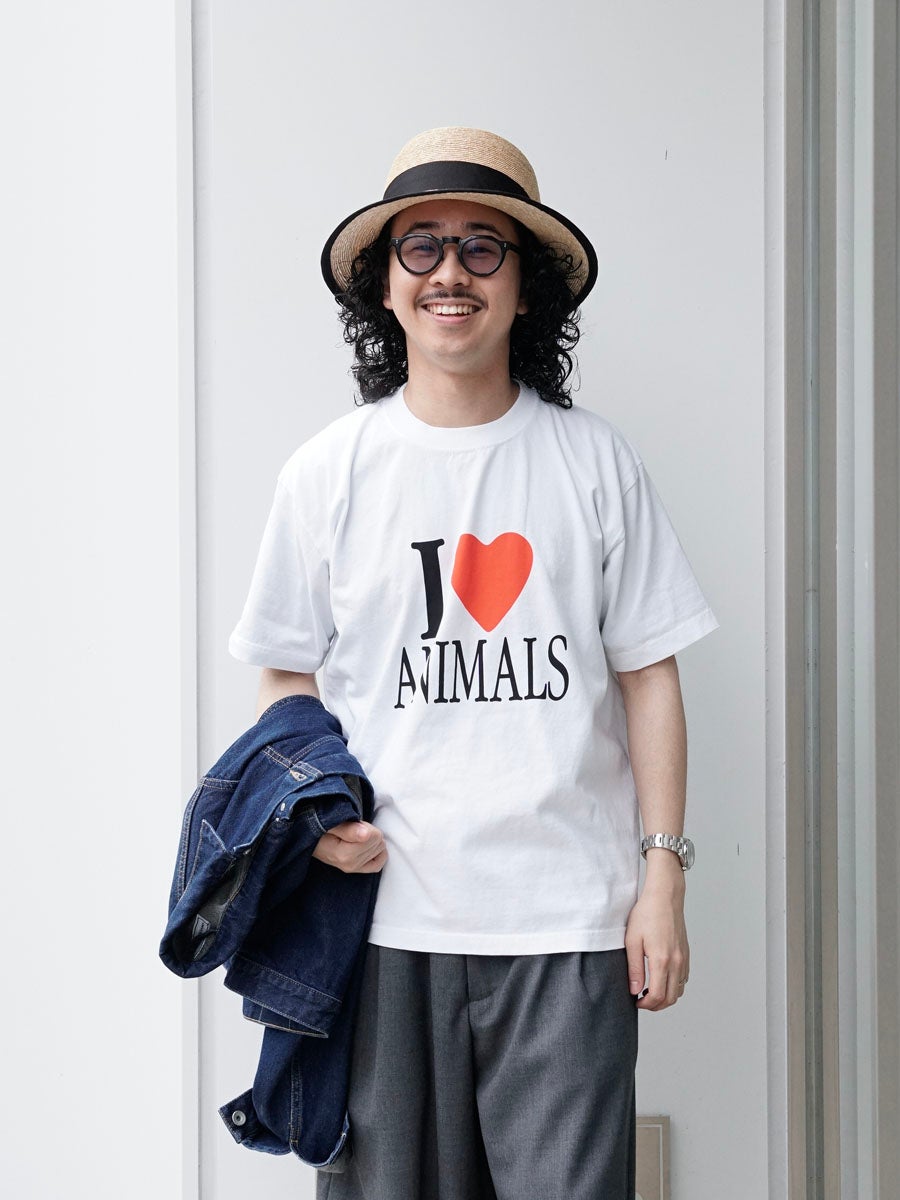 LOVE” T-Shirt[WHITE] | 1LDK (ワンエルディーケー) 公式サイト