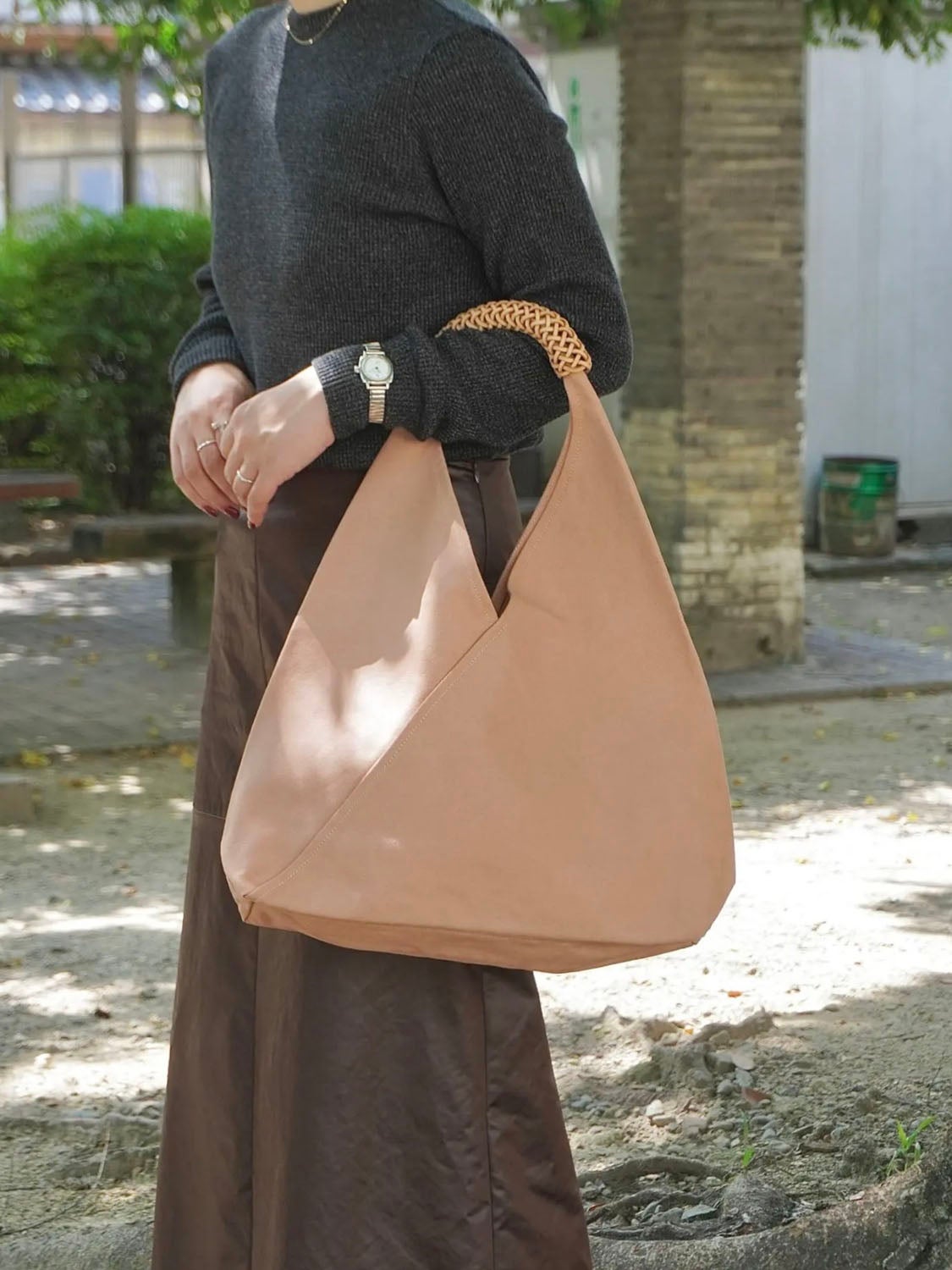 Woven Triangle Bag 58[PINK] | 1LDK (ワンエルディーケー) 公式サイト