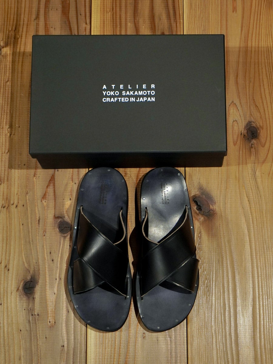 FOOTBED SANDALS[BLACK] | 1LDK (ワンエルディーケー) 公式サイト