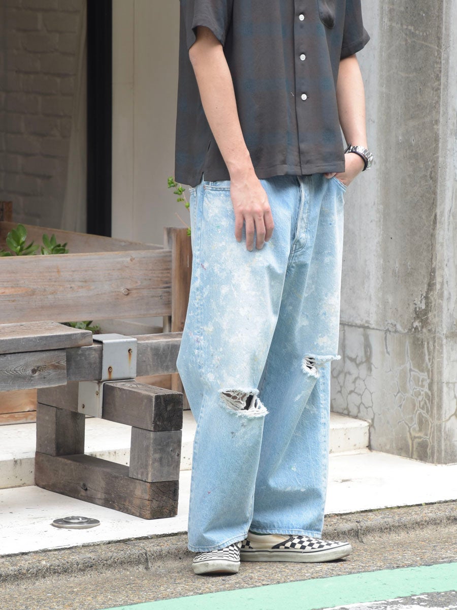 hilo16hiro様 HL Damaged Denim[BLUE] | 1LDK (ワンエルディーケー) 公式サイト