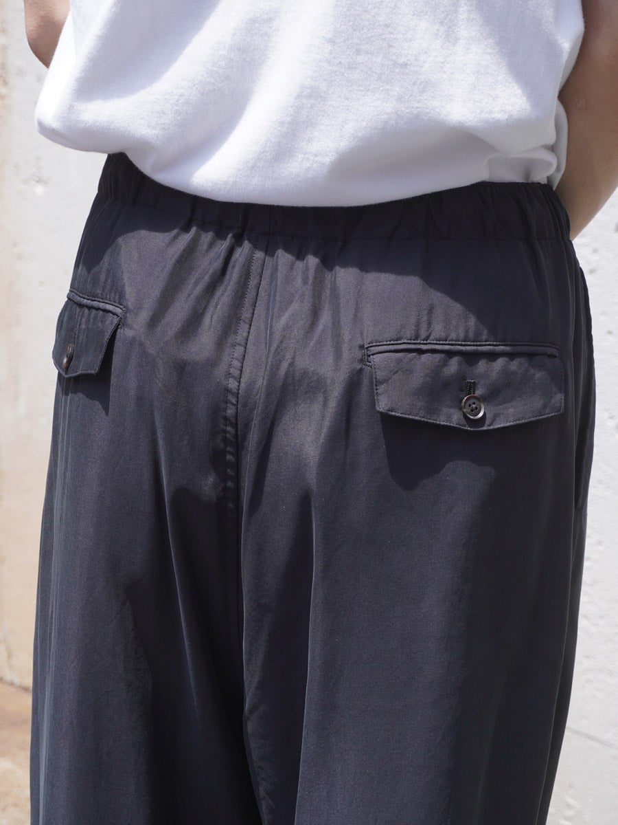 CUPRO EASY PANTS[BLACK] | 1LDK (ワンエルディーケー) 公式サイト