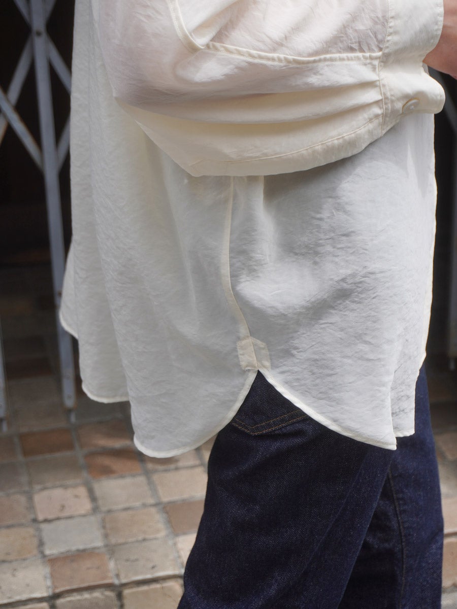 light sheer shirt [ECRU] | 1LDK (ワンエルディーケー) 公式サイト