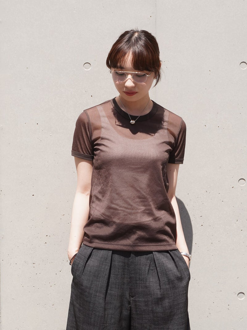 Ethereal Tee[Brown] | 1LDK (ワンエルディーケー) 公式サイト
