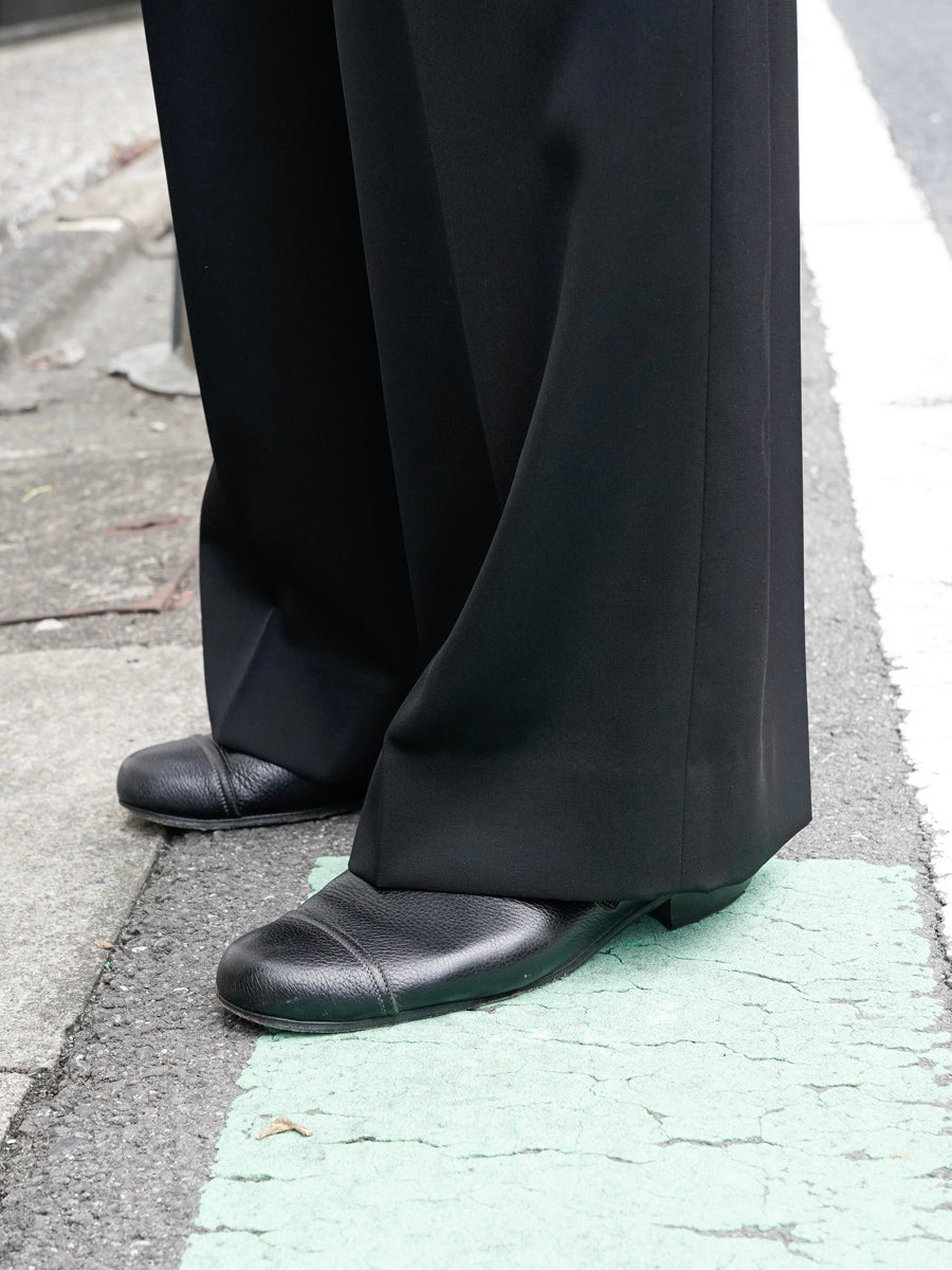 EASY LONG WIDE TROUSERS[BLACK] | 1LDK (ワンエルディーケー) 公式サイト