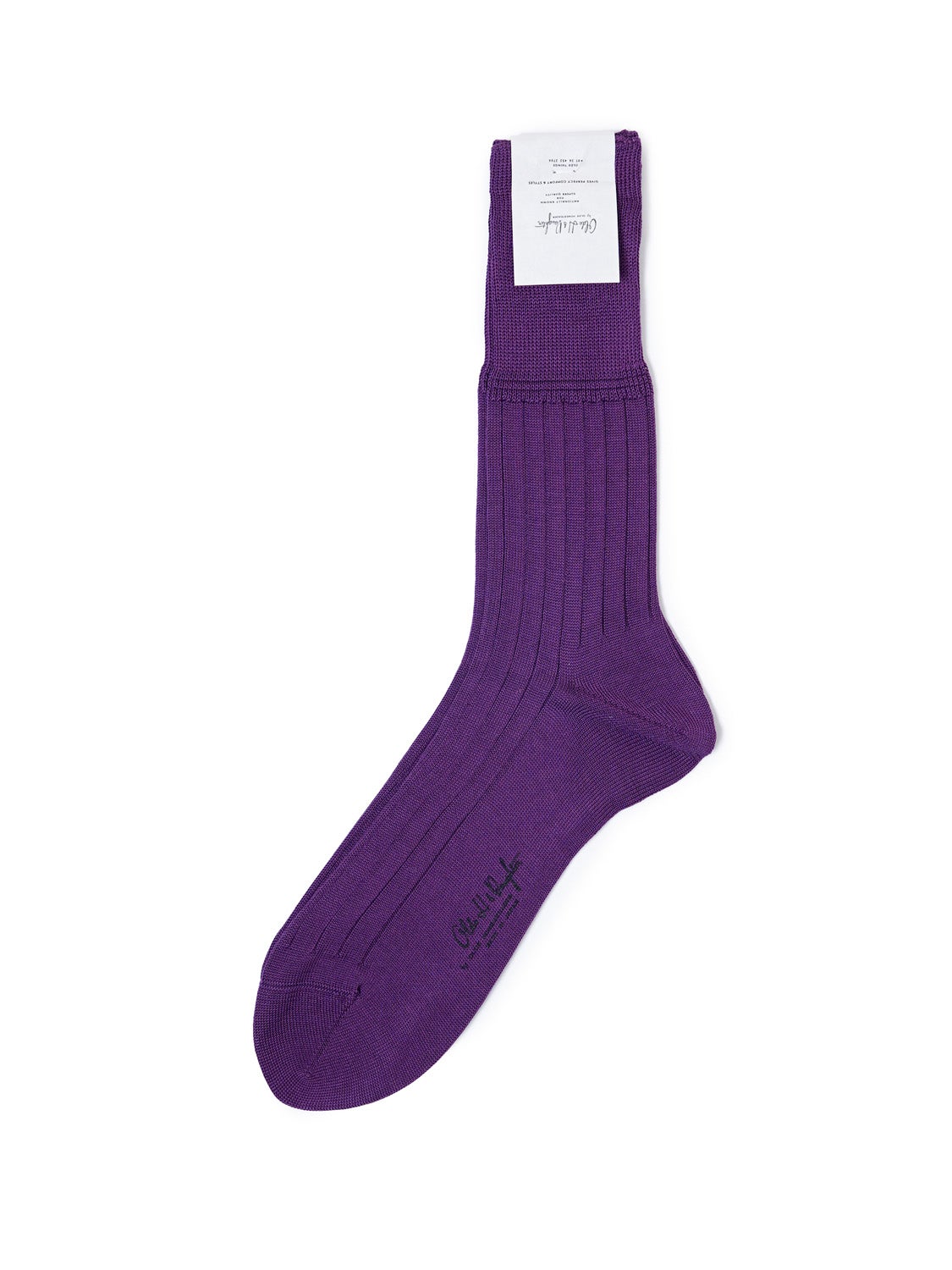SILK RIB SOCKS[DAHLIA] | 1LDK (ワンエルディーケー) 公式サイト