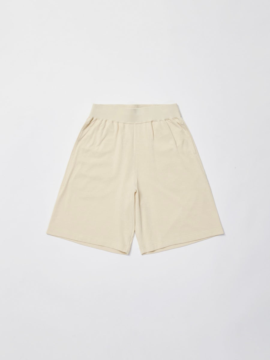 SOFT DRY SHORT LOOP TERRY BAGGY SHORTS[YELLOW BEIGE] | 1LDK (ワン
