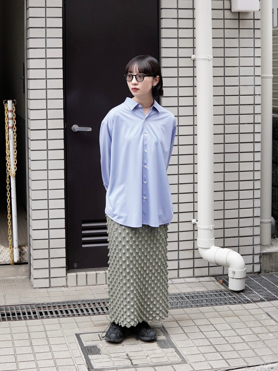 46G Atmosphere Shirt[SAX] | 1LDK (ワンエルディーケー) 公式サイト