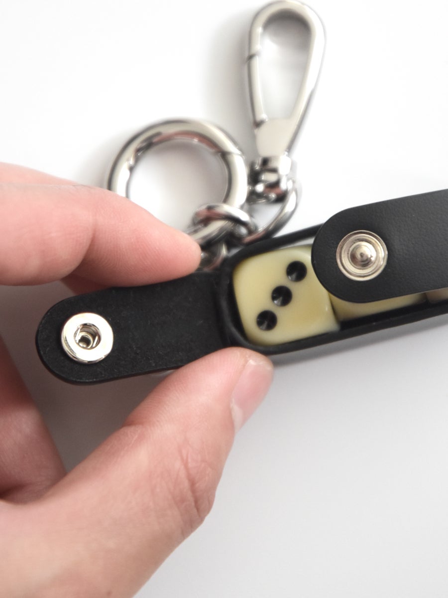 KEYRING DICE[BLACK] | 1LDK (ワンエルディーケー) 公式サイト