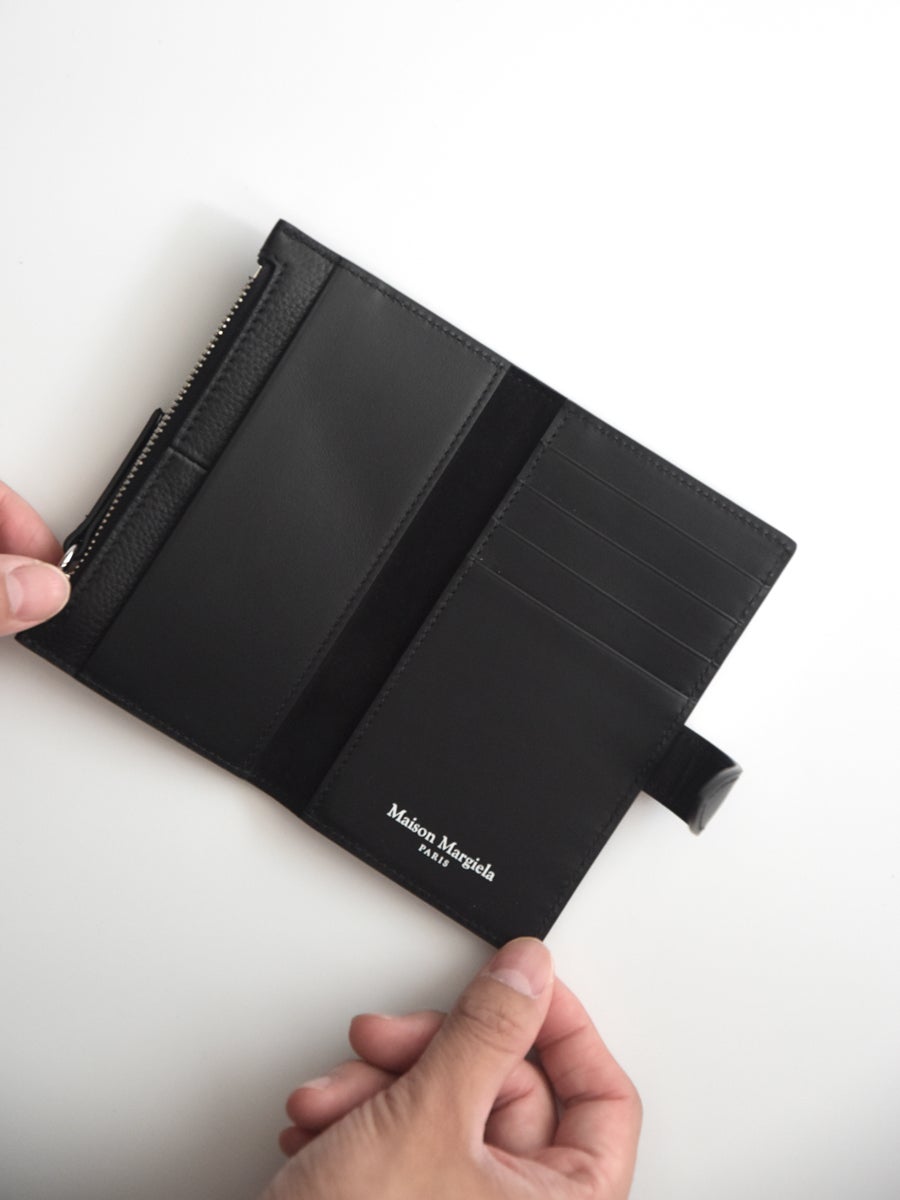 CARD HOLDER + COIN PURSE WITH ZIP[BLACK] | 1LDK (ワンエルディー