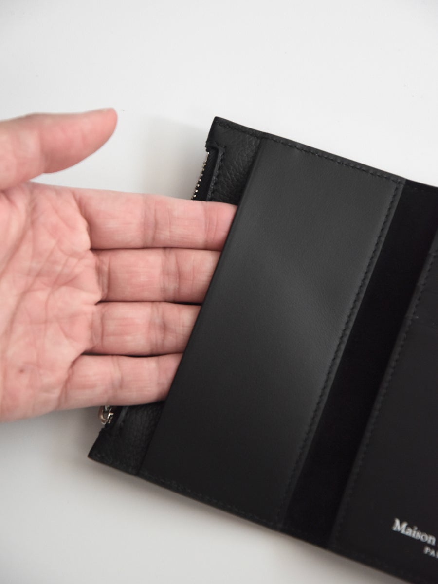 CARD HOLDER + COIN PURSE WITH ZIP[BLACK] | 1LDK (ワンエルディー