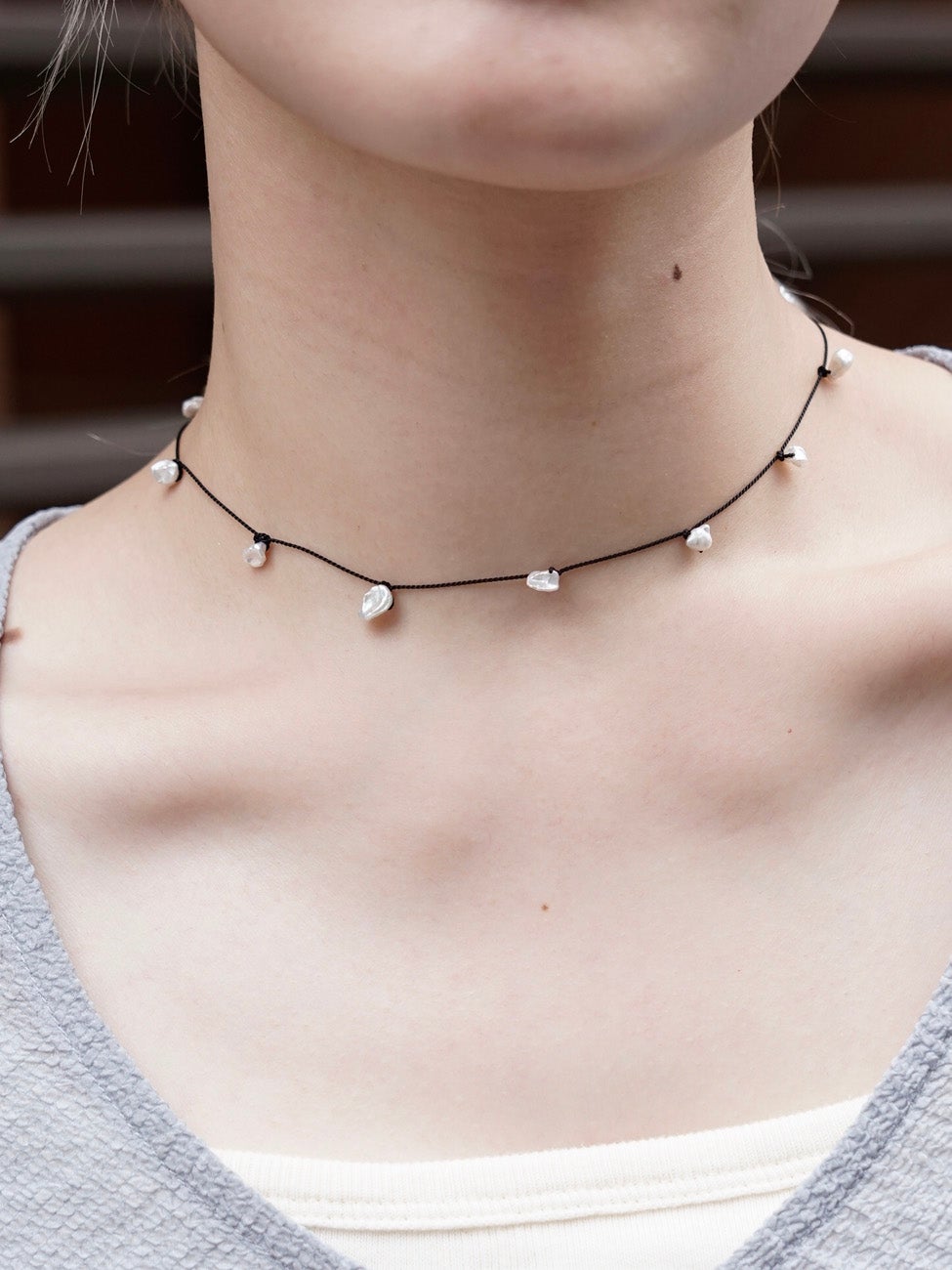 PETAL NECKLACE[WHITE] | 1LDK (ワンエルディーケー) 公式サイト