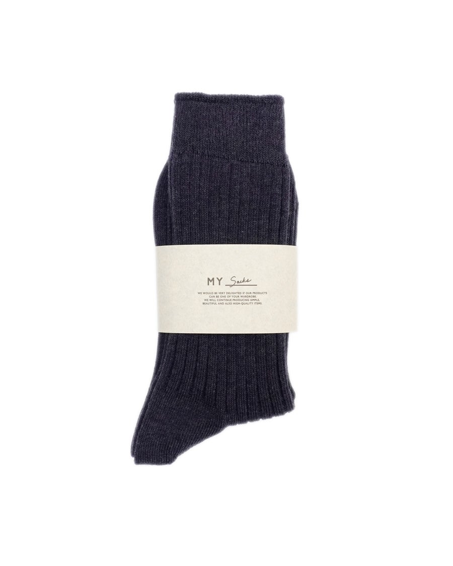 レッグウェア CLASS CCES21UNI A DOMIGO HI-SOCKS RIB WOMEN'S RIB SOCKS[NAVY.M] | 1LDK (ワンエルディーケー) 公式サイト
