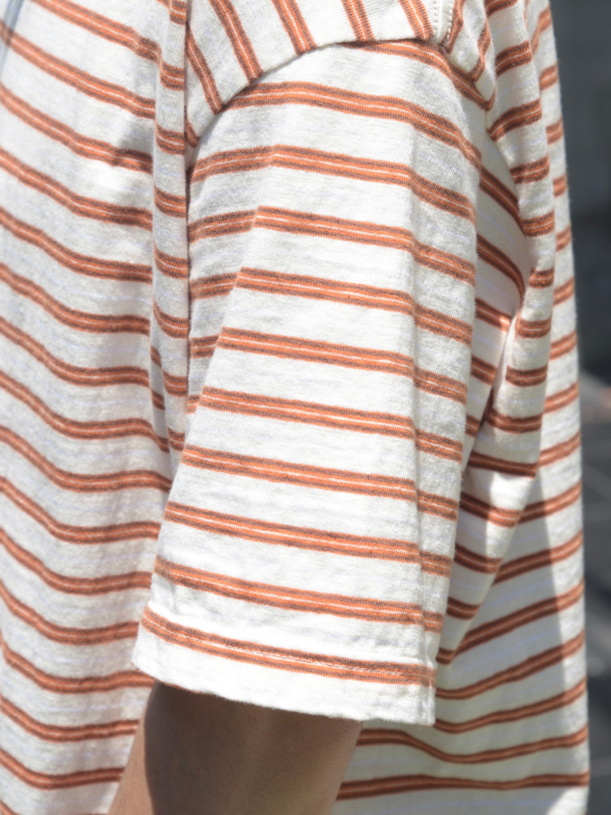 ORIGINAL BORDER S/S T-SHIRTS[ORANGE] | 1LDK (ワンエルディーケー