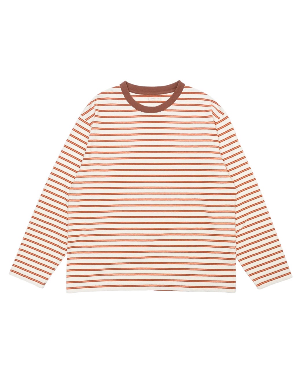 ORIGINAL BORDER L/S T-SHIRTS[ORANGE] | 1LDK (ワンエルディーケー