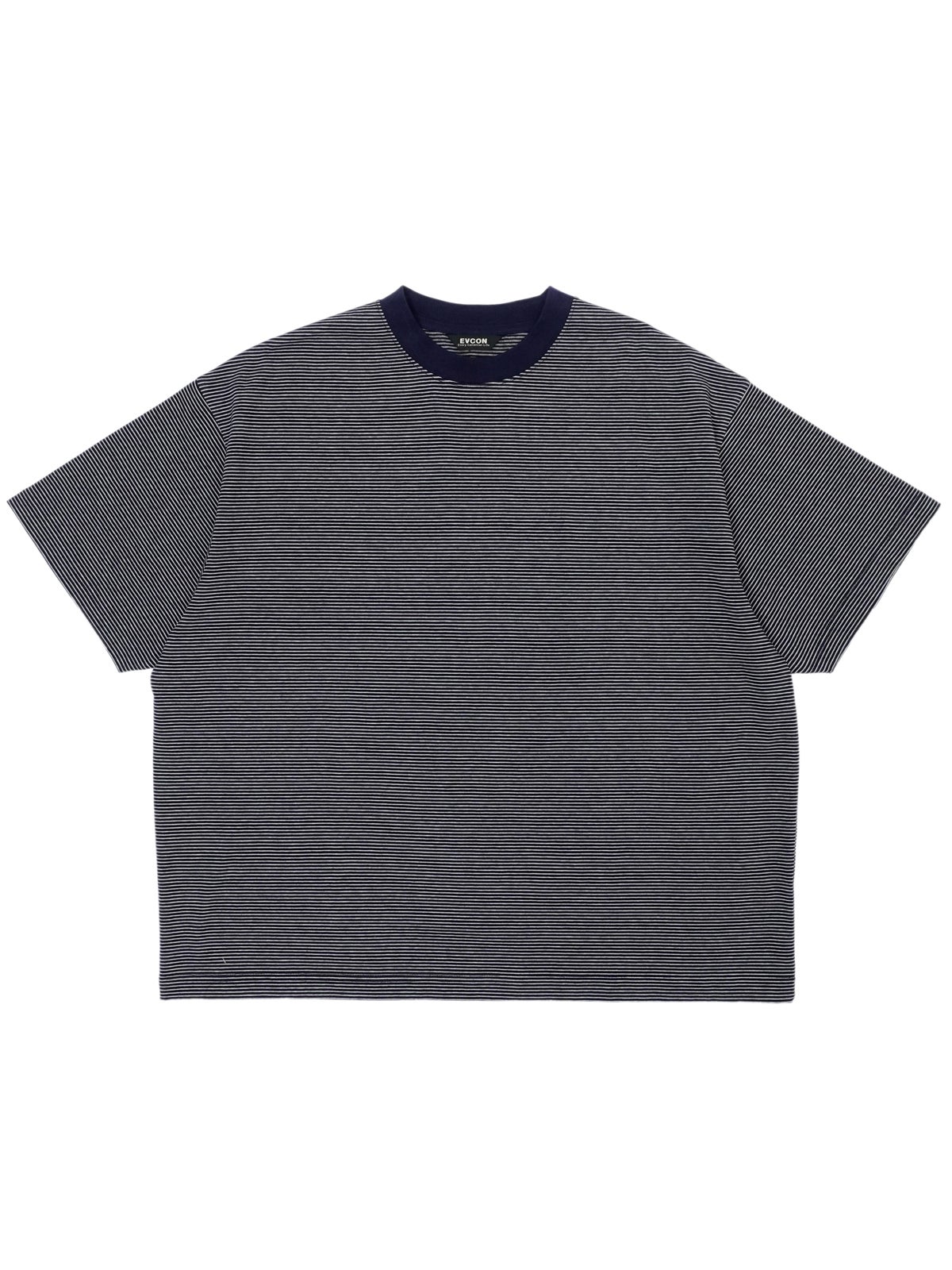 MERCERIZATION BORDER WIDE S/S TEE[NAVY] | 1LDK (ワンエルディーケー