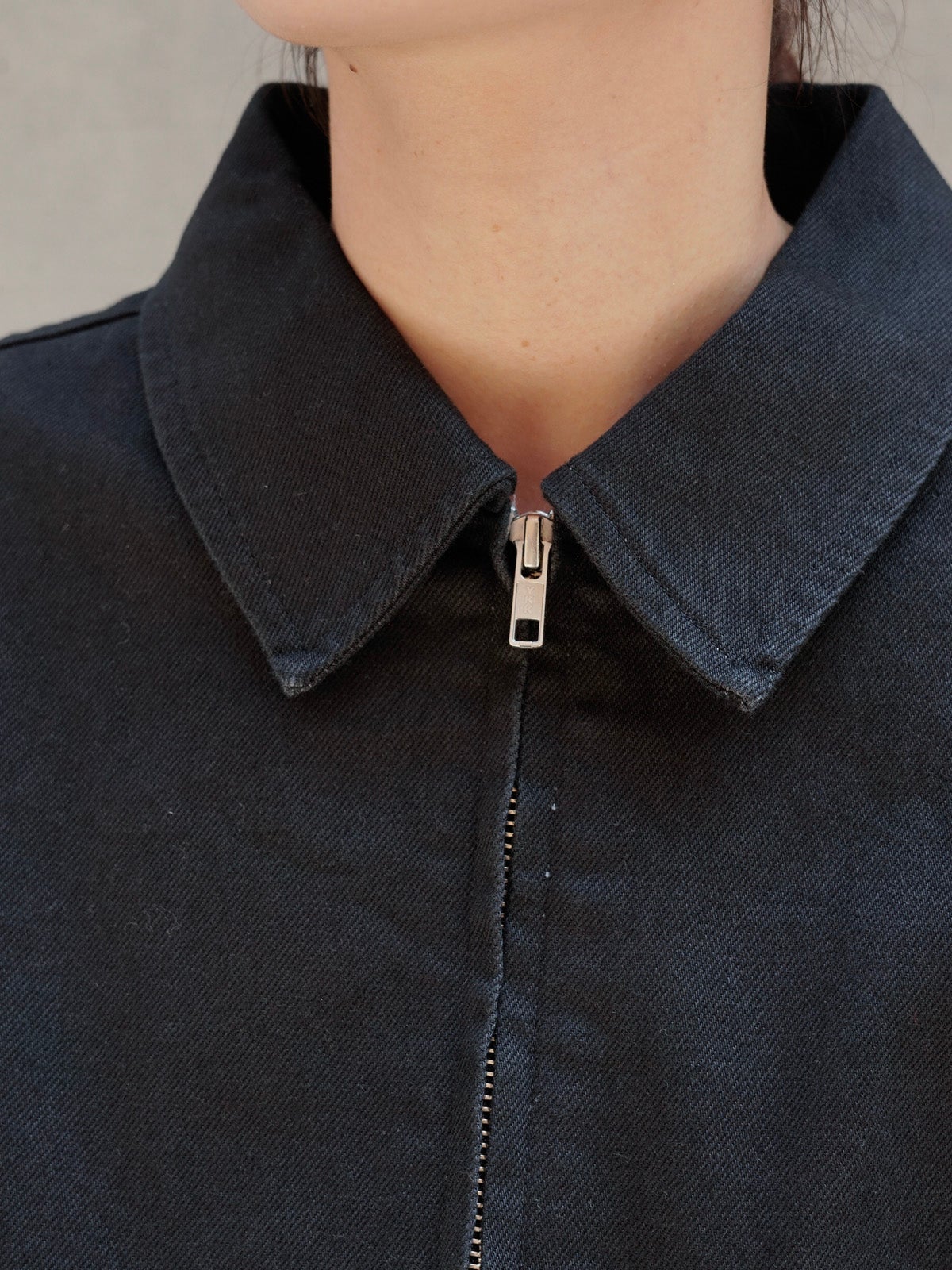 COLOUR DENIM BLOUSON[BLACK] | 1LDK (ワンエルディーケー) 公式サイト