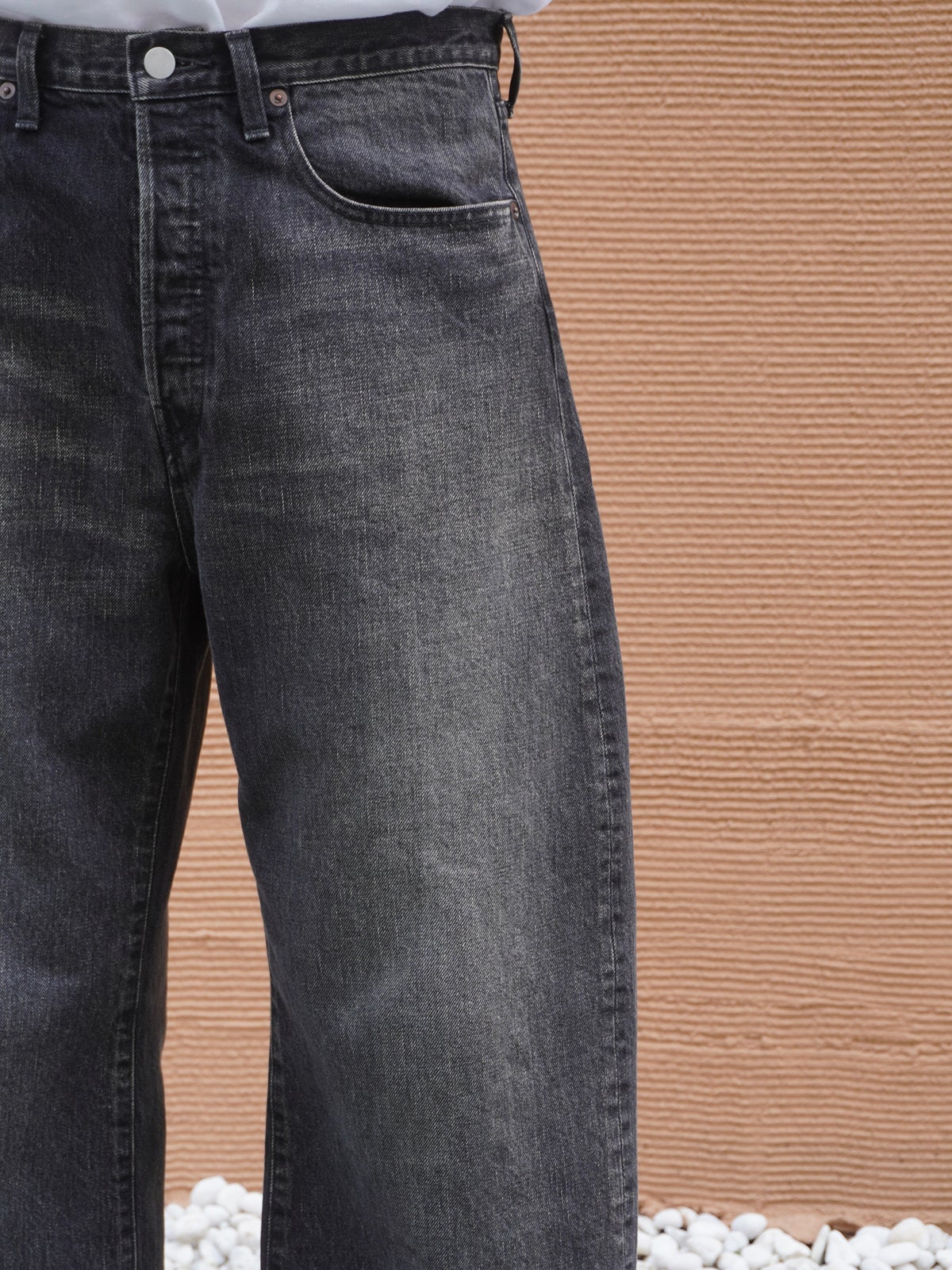 ROUND DENIM PANTS[BLACK] | 1LDK (ワンエルディーケー) 公式サイト