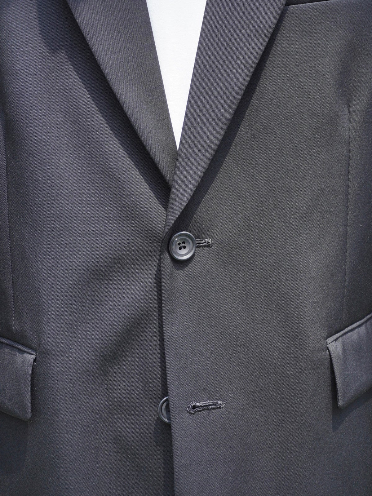 OVERSIZED SINGLE BREASTED JACKET[BLACK] | 1LDK (ワンエルディーケー