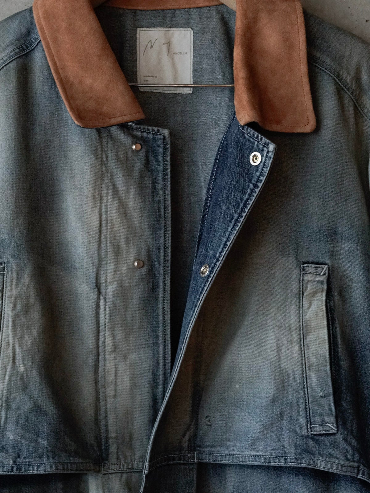 AGING DENIM HALF JACKET[INDIGO] | 1LDK (ワンエルディーケー) 公式サイト
