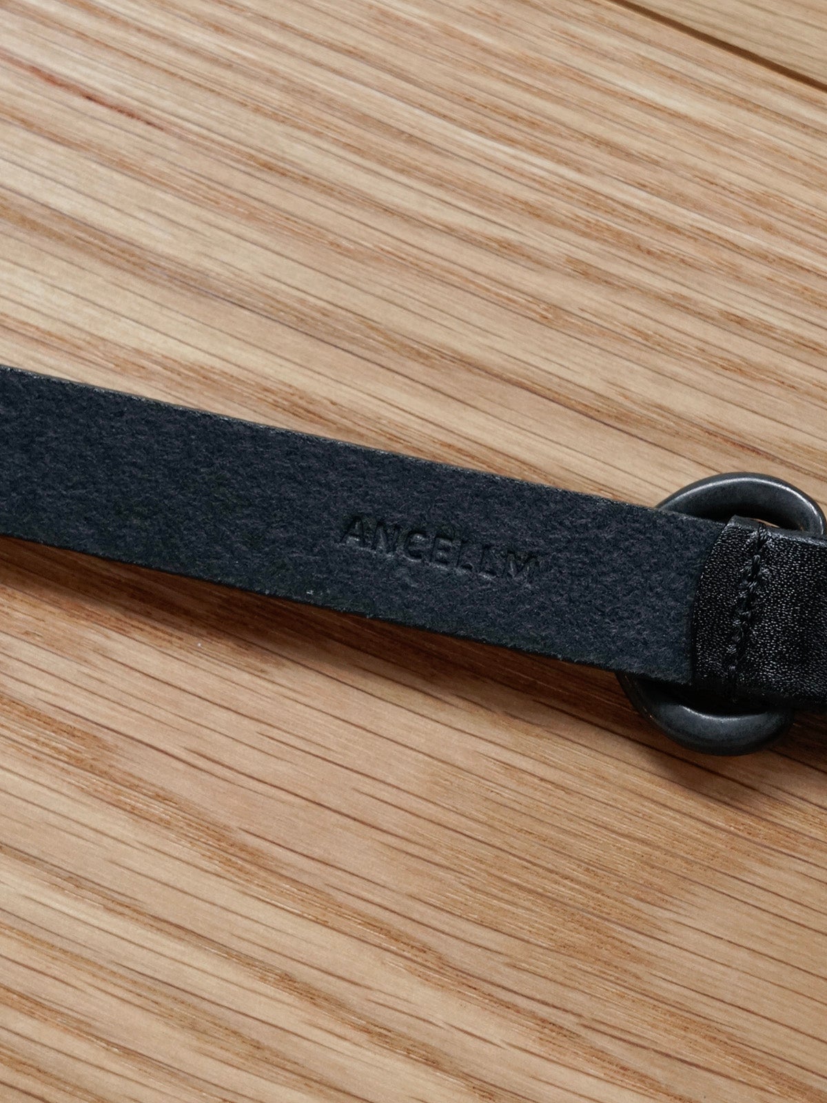 NARROW LEATHER BELT[BLACK] | 1LDK (ワンエルディーケー) 公式サイト