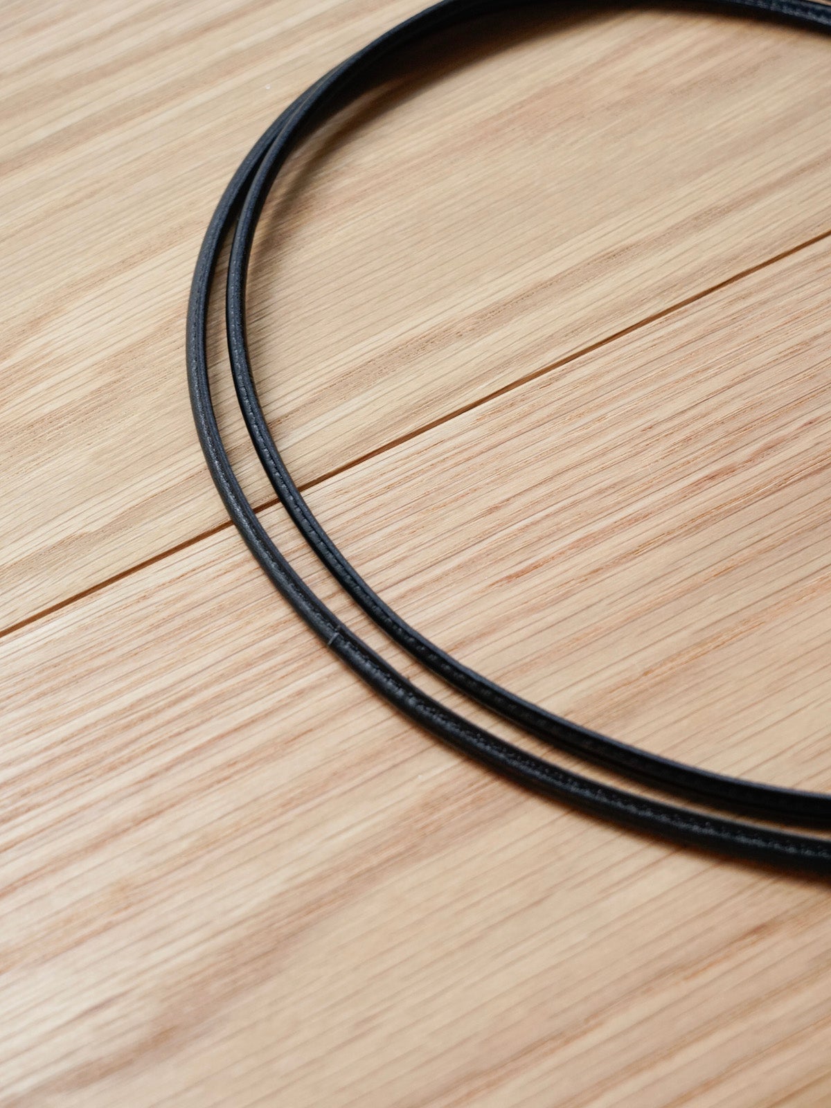 LEATHER ROPE BELT[BLACK] | 1LDK (ワンエルディーケー) 公式サイト