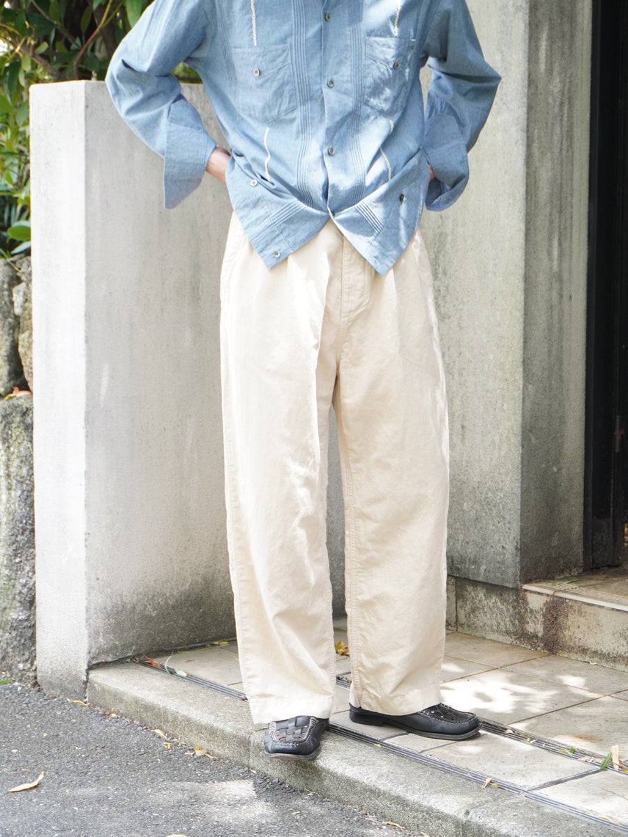CLOX G-slick pants[BEIGE] | 1LDK (ワンエルディーケー) 公式サイト