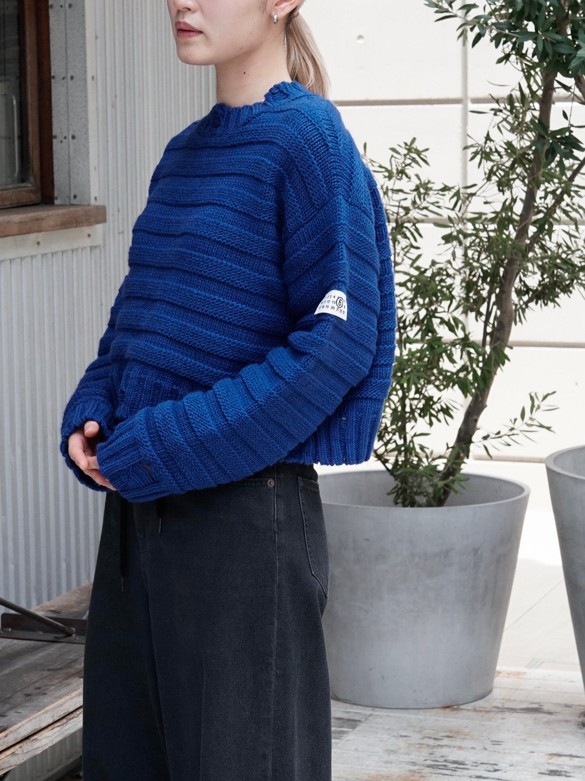 WOOL SWEATER[BLUE] | 1LDK (ワンエルディーケー) 公式サイト