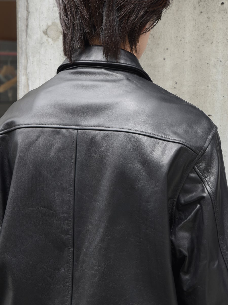 LEATHER JACKET[BLACK] | 1LDK (ワンエルディーケー) 公式サイト