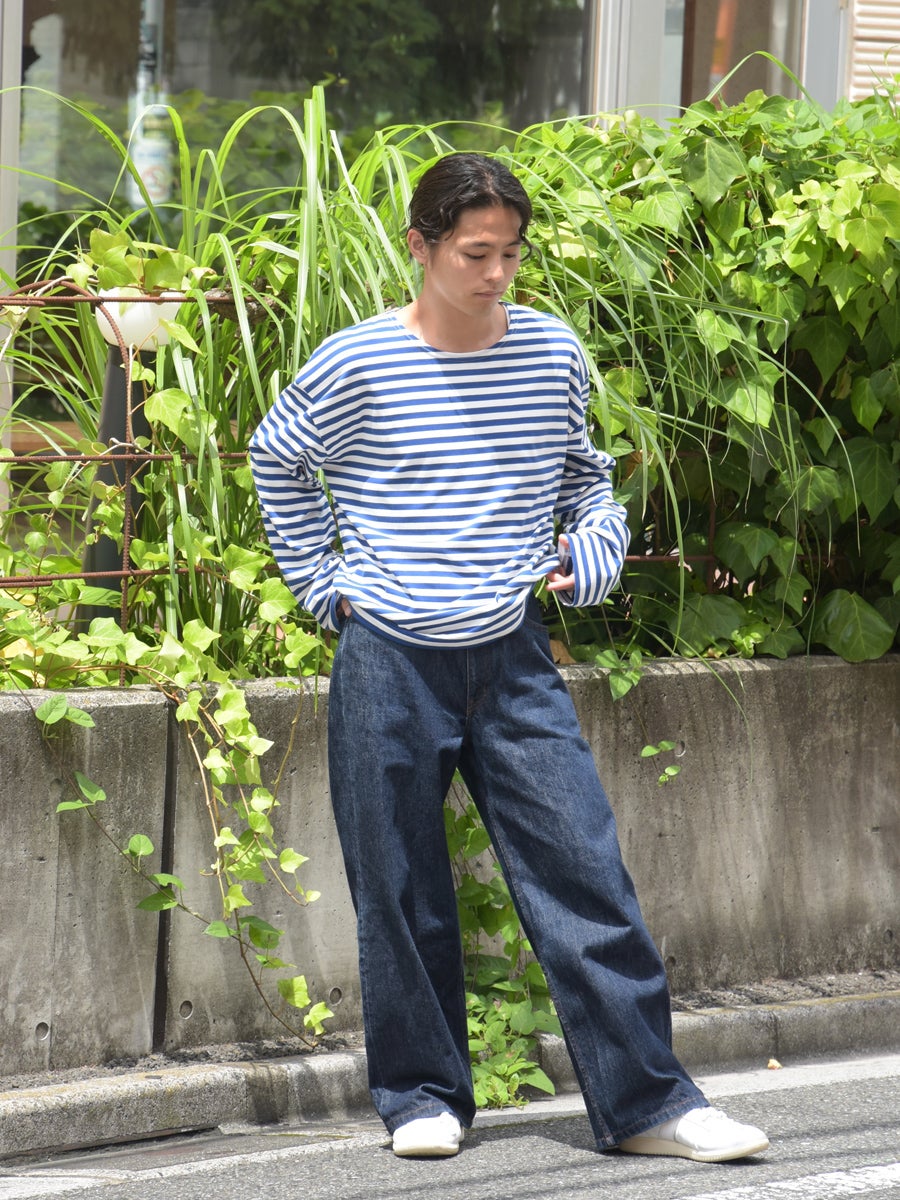 BORDER LONG T SHIRT[BLUE] | 1LDK (ワンエルディーケー) 公式サイト