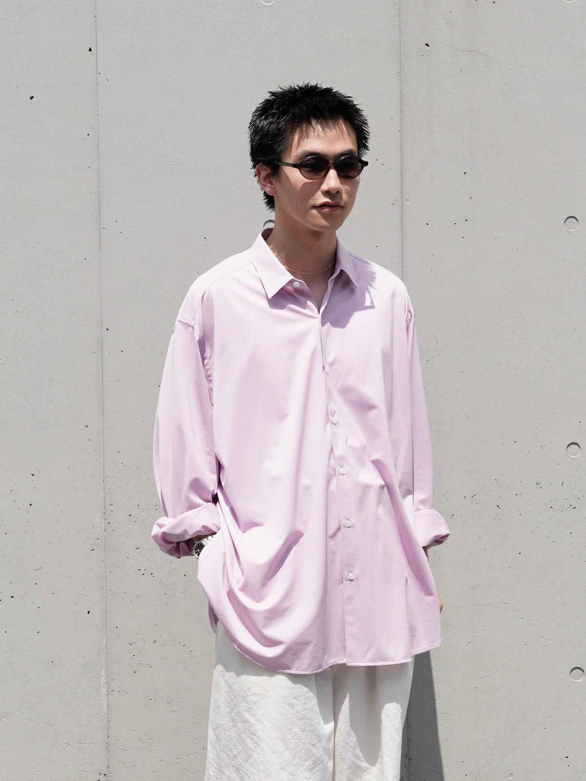 46G Atmosphere Shirt[SAX] | 1LDK (ワンエルディーケー) 公式サイト