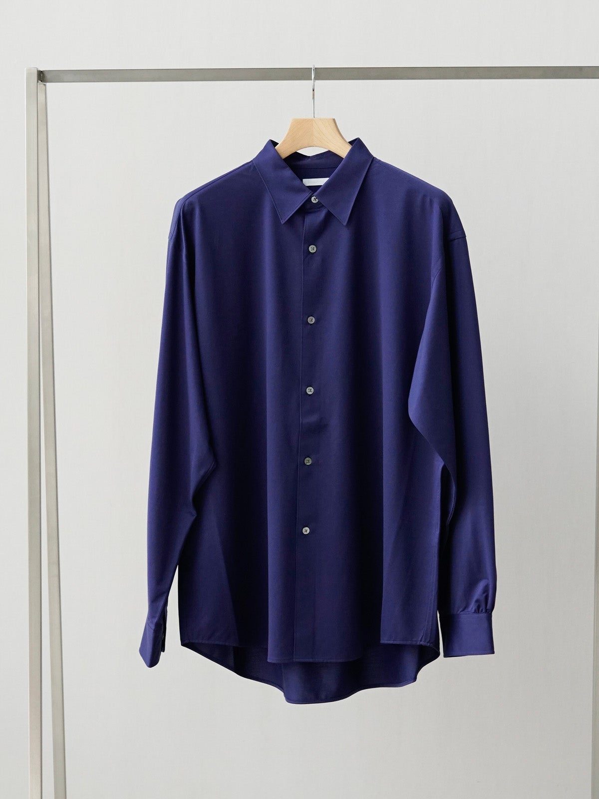 46G Modest Shirt[PURPLE NAVY] | 1LDK (ワンエルディーケー) 公式サイト
