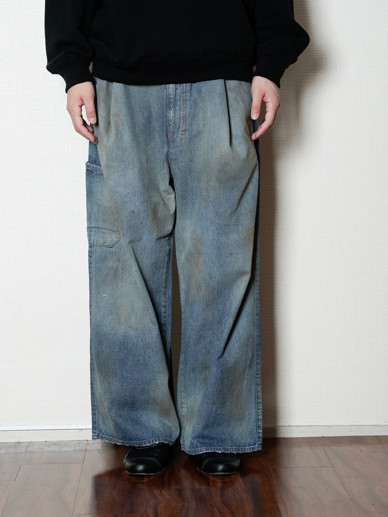DENIM PAINTER PANTS[INDIGO] | 1LDK (ワンエルディーケー) 公式サイト