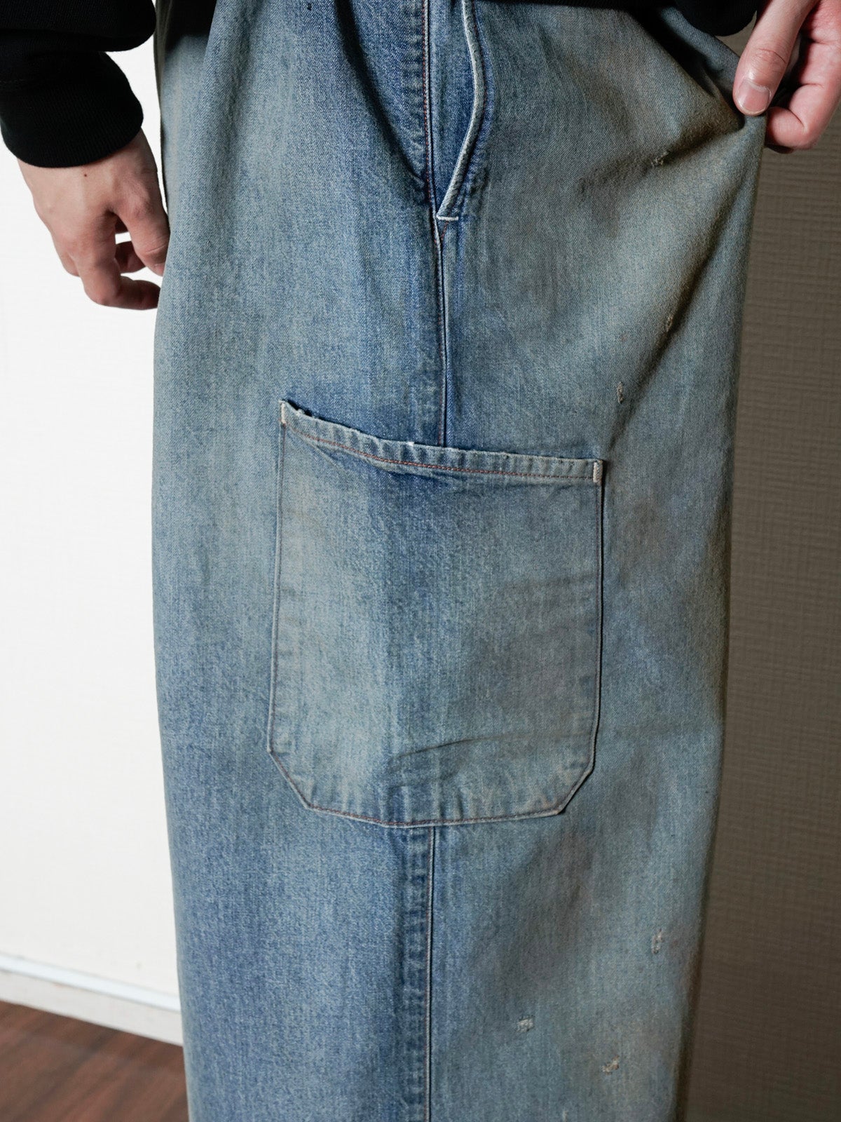 DENIM PAINTER PANTS[INDIGO] | 1LDK (ワンエルディーケー) 公式サイト