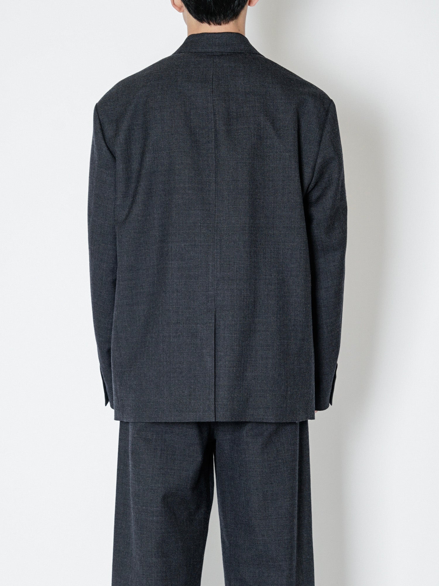 WOOL COTTON 2B JACKET[CHARCOAL] | 1LDK (ワンエルディーケー) 公式サイト