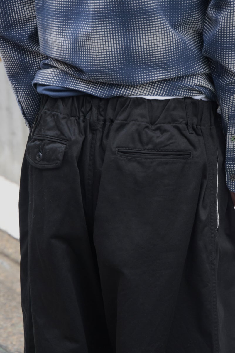 Balloon EZ Pants[BLACK] | 1LDK (ワンエルディーケー) 公式サイト