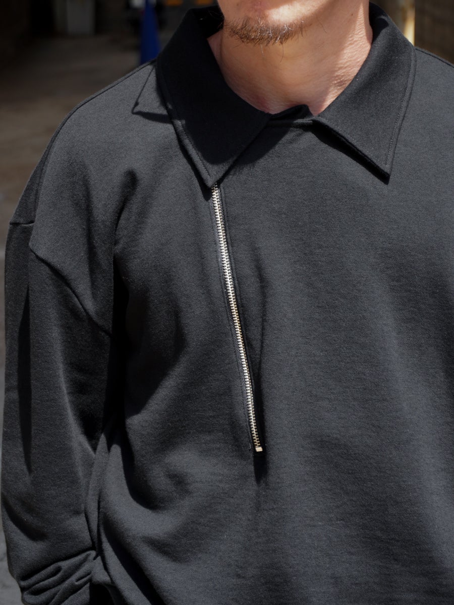 HALF ZIP DOUBLE[BLACK] | 1LDK (ワンエルディーケー) 公式サイト
