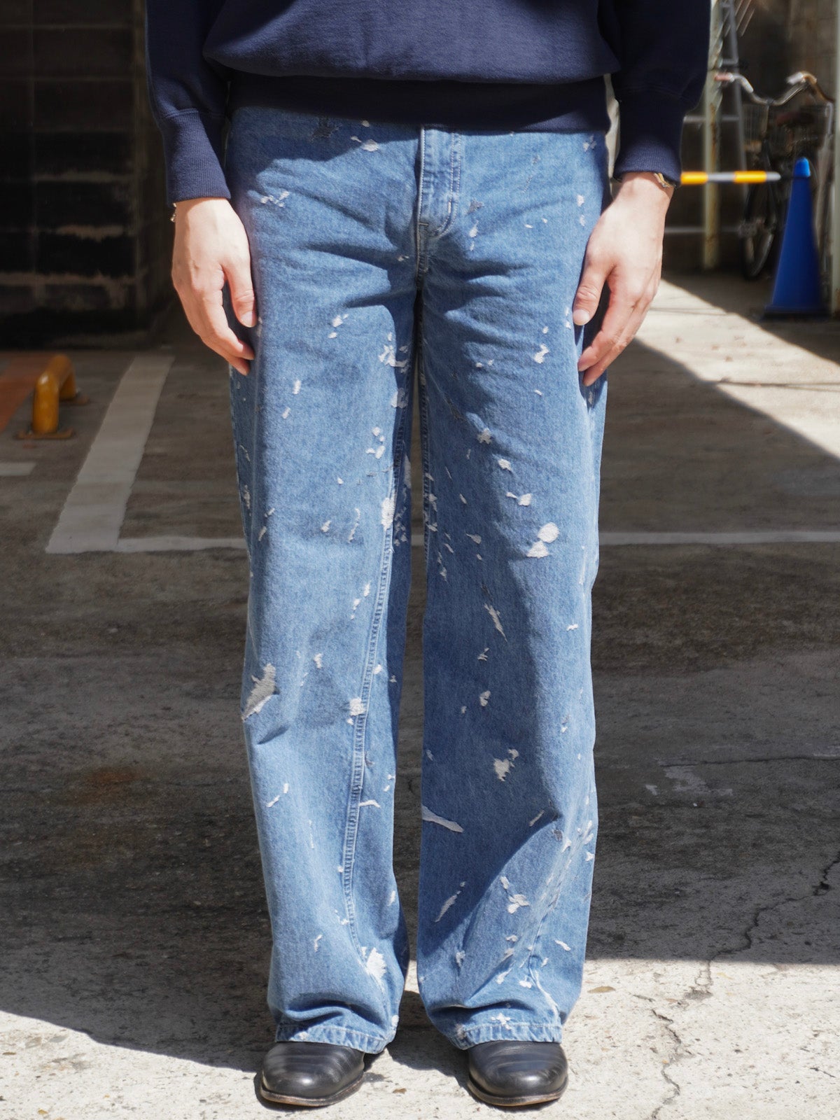DENIM PANTS-JC-WIDE[JACQUARD] | 1LDK (ワンエルディーケー) 公式サイト