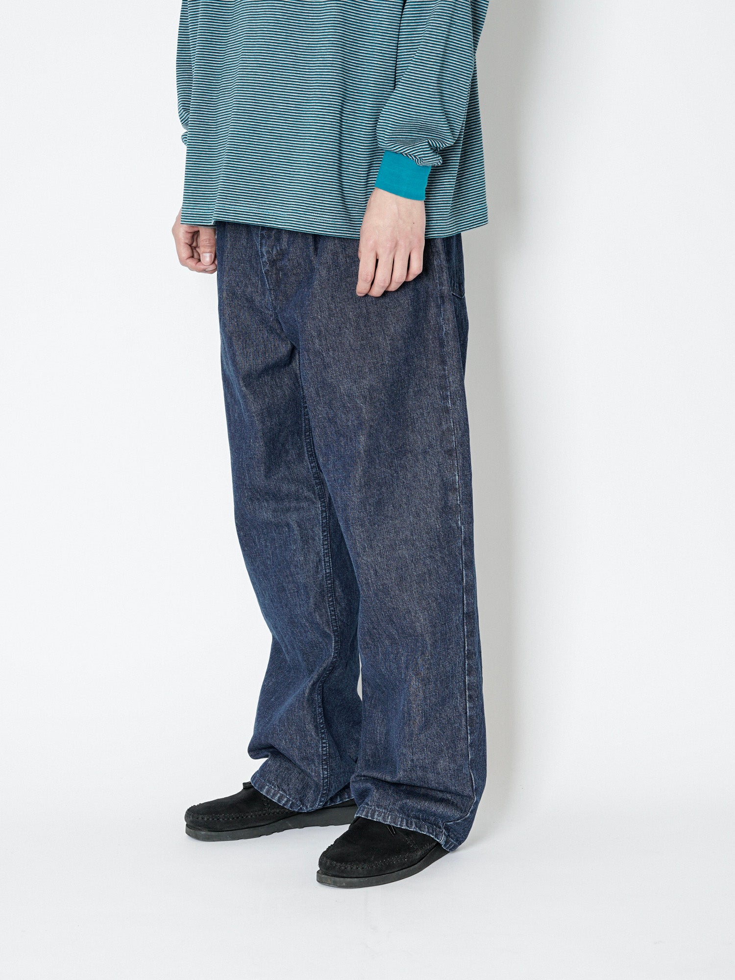 10.5oz 1TUCK BUGGY DENIM[INDIGO] | 1LDK (ワンエルディーケー) 公式