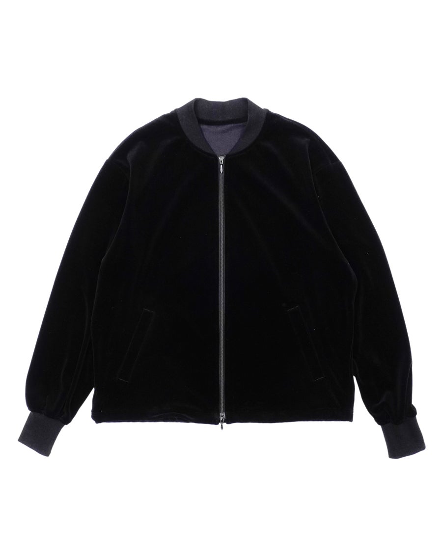 ジャケット・アウター SHELLAC VELOUR FABRIC BLACK BLOUSON VELOUR BLOUSON[BLACK] | 1LDK (ワンエルディーケー) 公式サイト